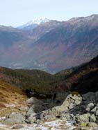 Col de la Perche ; vue vers le Mont Blanc