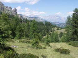 Descente vers le Clot Lafont