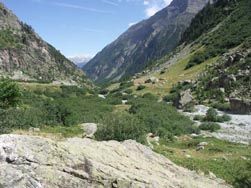 Au niveau de la cabane des Bans