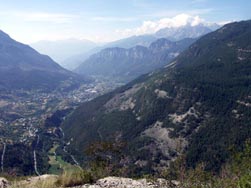 Vallée de la Durance (La Batie des Vigneaux, l'Argentière, crêtes de la Rortie)