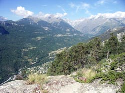 Puy Saint Vincent, col de la Pousterle, vallée de l'Onde