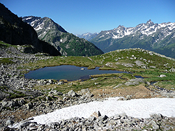 Petit lac, sous le lac de la Sagne