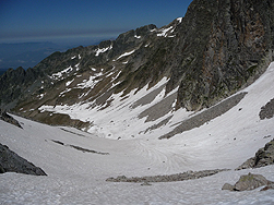 Flanc Est du Col de la Vache