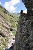 Torrent de la Gittaz ; le chemin du Curé