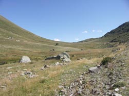 Vue vers le col de Sarenne