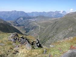 Vue vers l'Alpe d'Huez