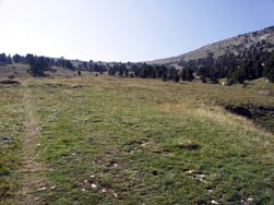Montée vers la croix de la dent de Crolles