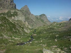 A l'approche du col de la Pra