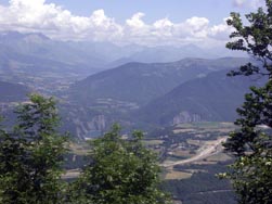 Vers le lac de Monteynard