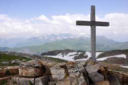 Le sommet du grand mont d'Arèches