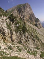 Vue vers la Pierre Blanche