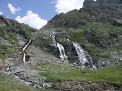 Cascade du partage des eaux