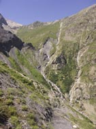 Montée du fond du vallon de la Pisse