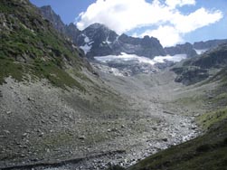 Vallon de la Mariande ; aiguille des Arias