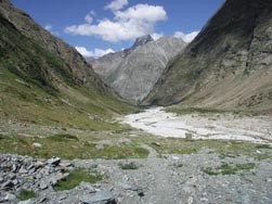 Vallon de la Mariande ; aiguille du Plat de la Selle