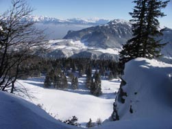 Le Moucherotte et le plateau de la Molière