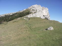 Pic Saint Michel vu du col de l'Arc