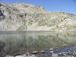 Lac du Puy Vachier et refuge Evariste Chancel
