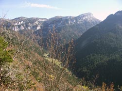 Vue vers la dent de Crolles