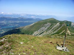 Le grand Serre, depuis le sommet du Tabor