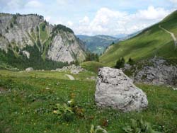 Descente du lac du Mont-Charvin